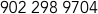 902 298 9704
